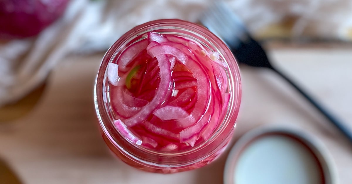 Perfect Pickled Onions