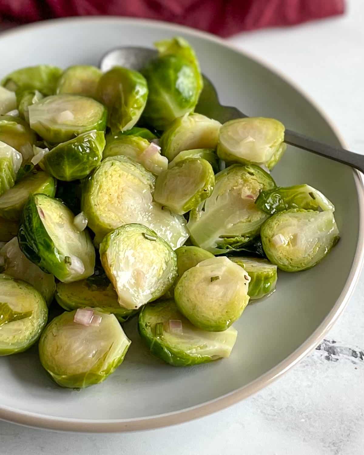 Marinated Brussels Sprouts - Two Cloves Kitchen