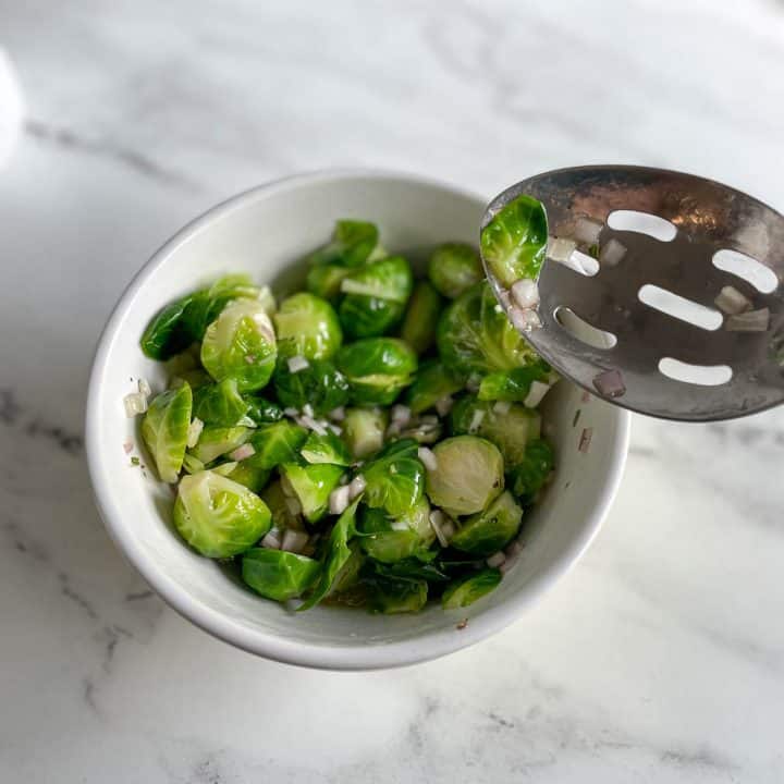 Marinated Brussels Sprouts Two Cloves Kitchen