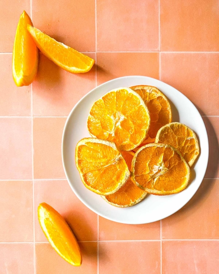 Air Fryer Dehydrated Orange Slices Two Cloves Kitchen
