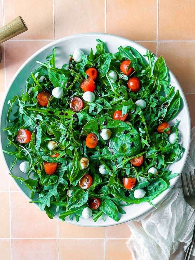 Cherry Tomato Caprese Salad