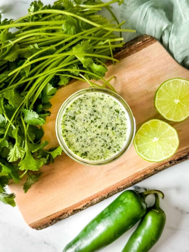 Honey Lime Jalapeño Vinaigrette