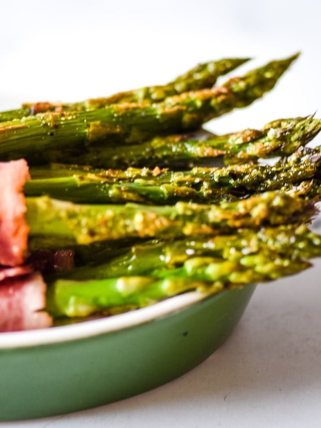 Turkey Bacon Wrapped Asparagus