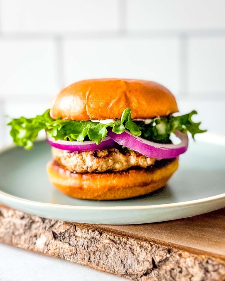 The Best Air Fryer Turkey Burgers Two Cloves Kitchen