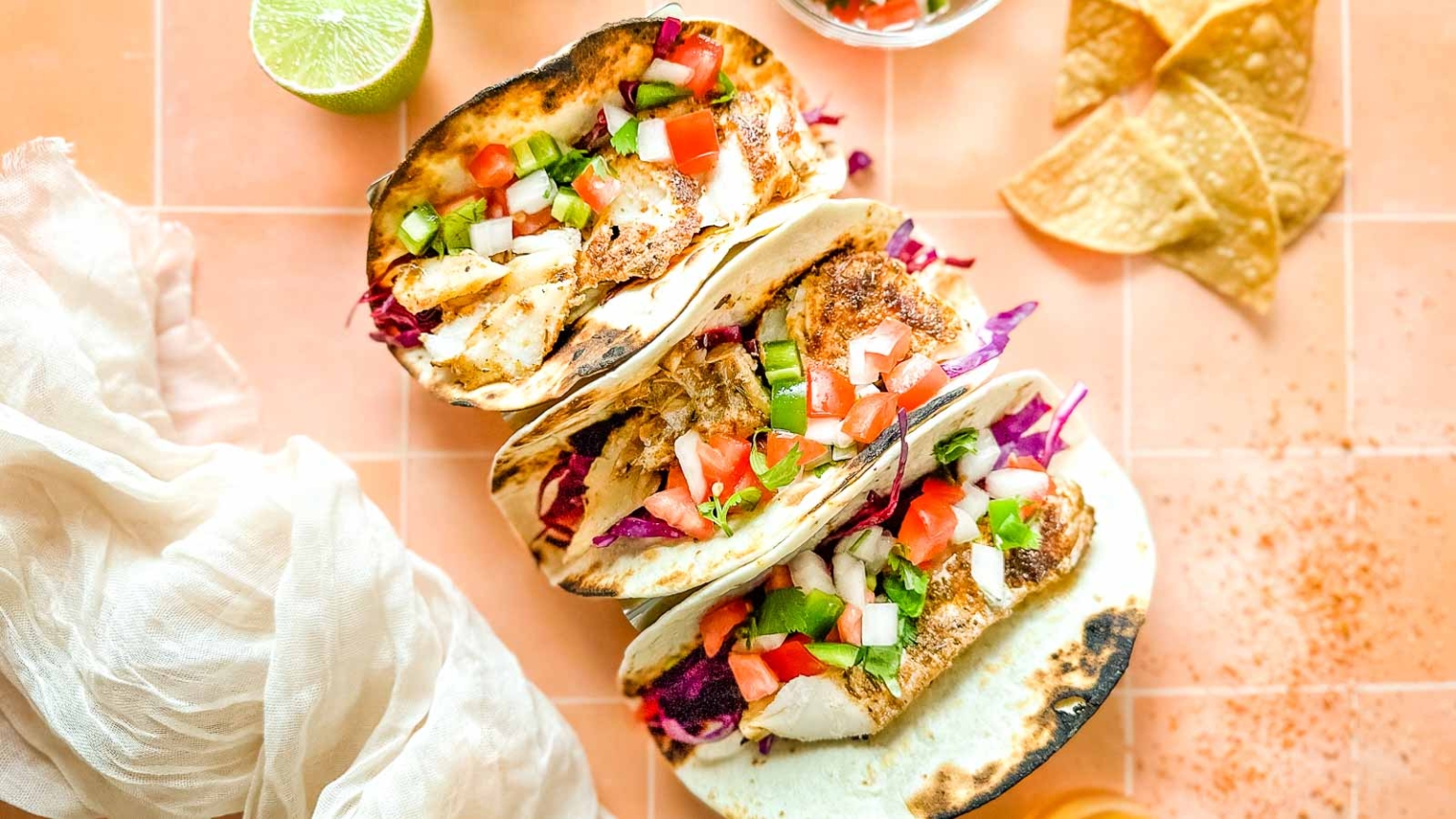 Blackened Cod Tacos - Two Cloves Kitchen