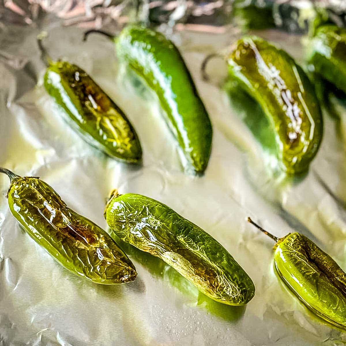 Roasted Jalapeños (Oven, Stovetop, Air Fryer & Grill Directions)