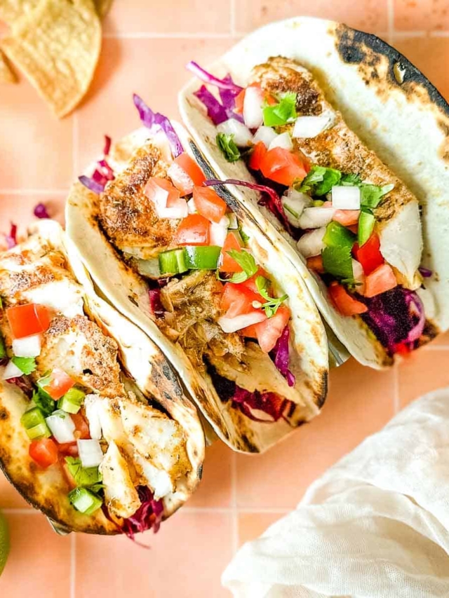 Blackened Fish Tacos Two Cloves Kitchen