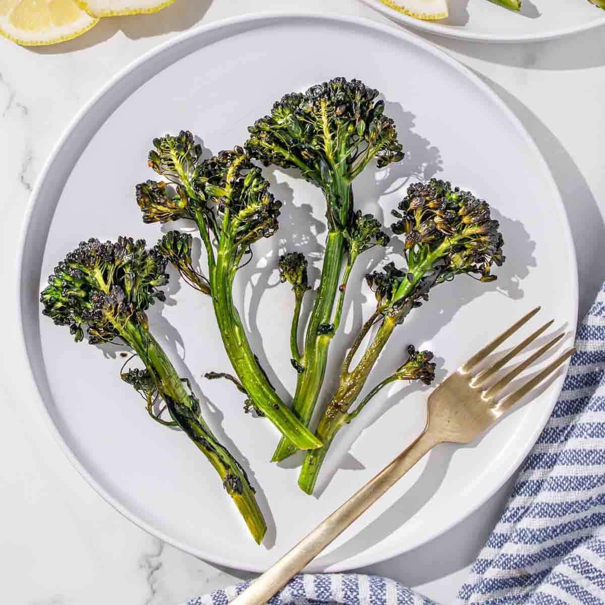 Roasted Broccolini with Lemon and Garlic