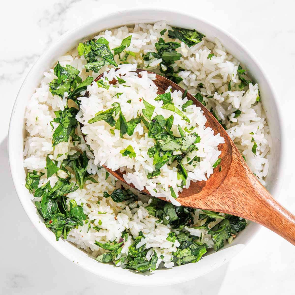 Argentinian White Rice Arroz Verde (Mexican Green Rice)